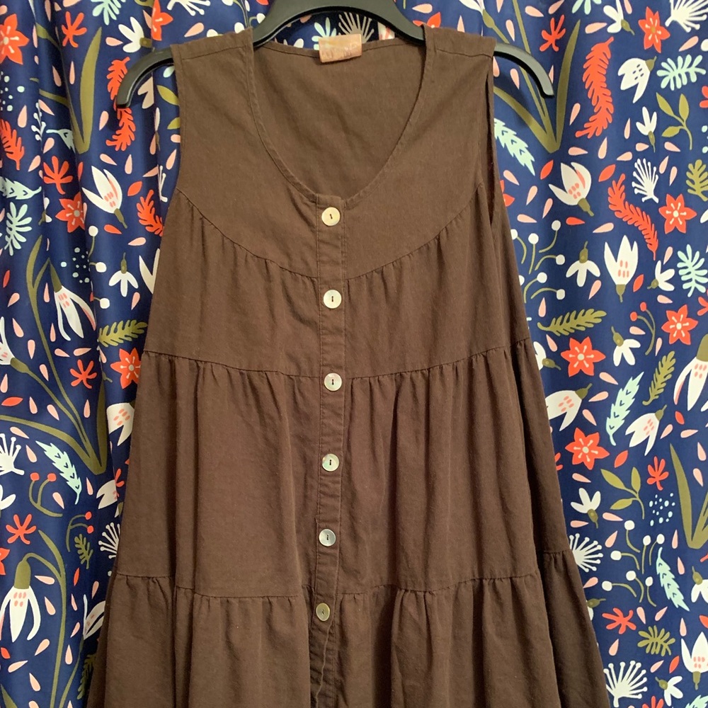 Brown Babydoll dress